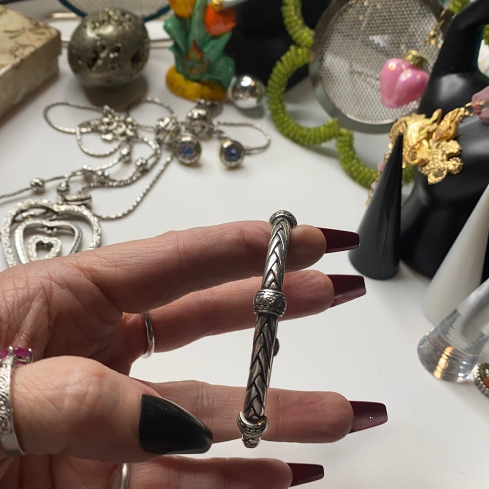 Brighton Bangle, Silver Plated Vintage before 2000